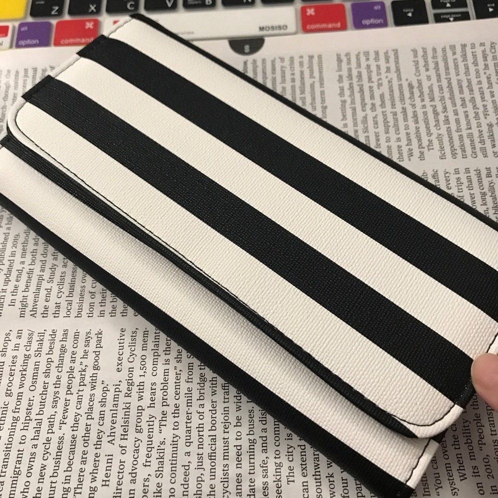 Brand new kut from the kloth Striped Wallet
